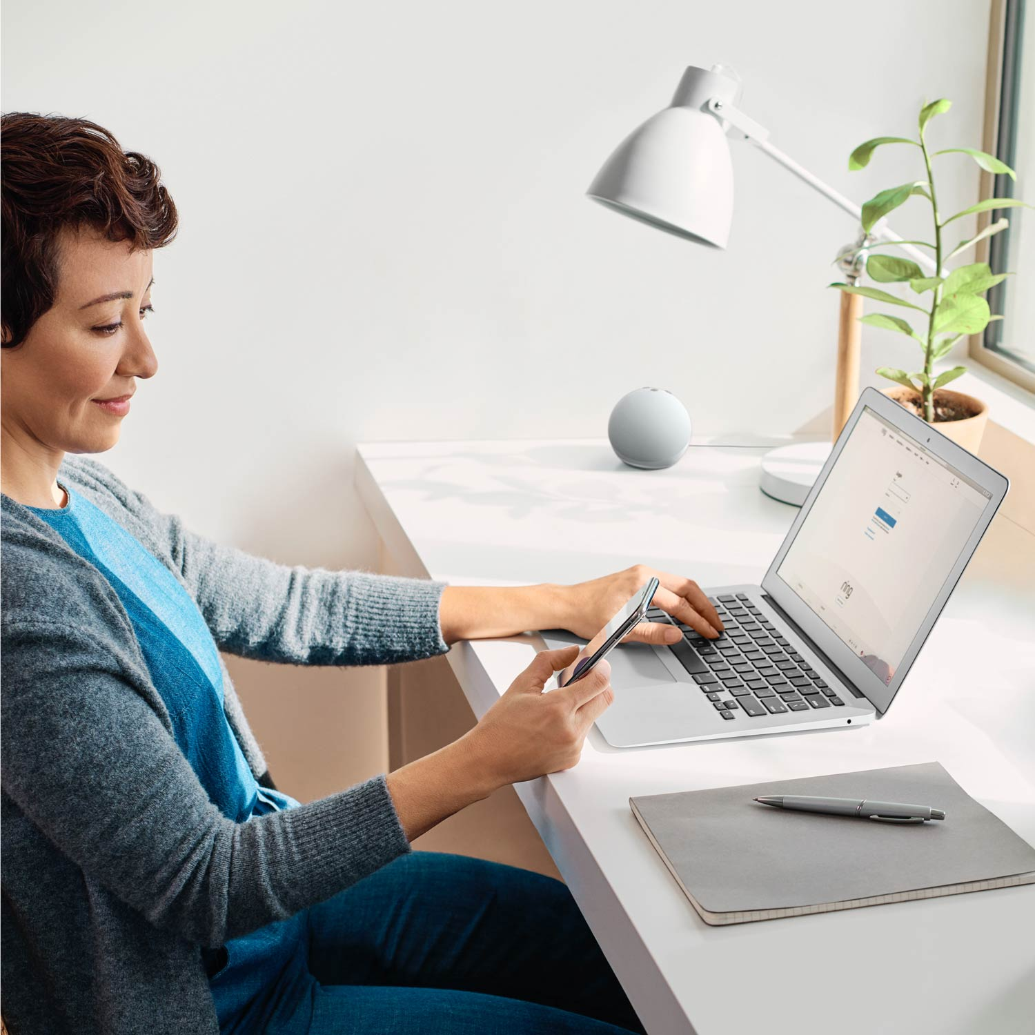 alarm pro base station med indbygget eero wi-fi 6 router
