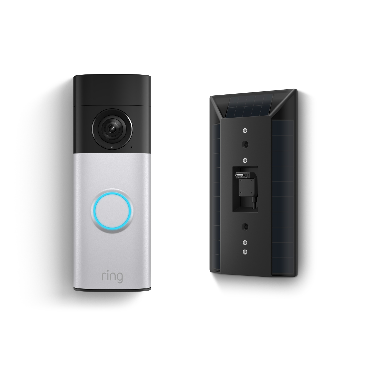 batteri doorbell plus nyeste model solcelleoplader