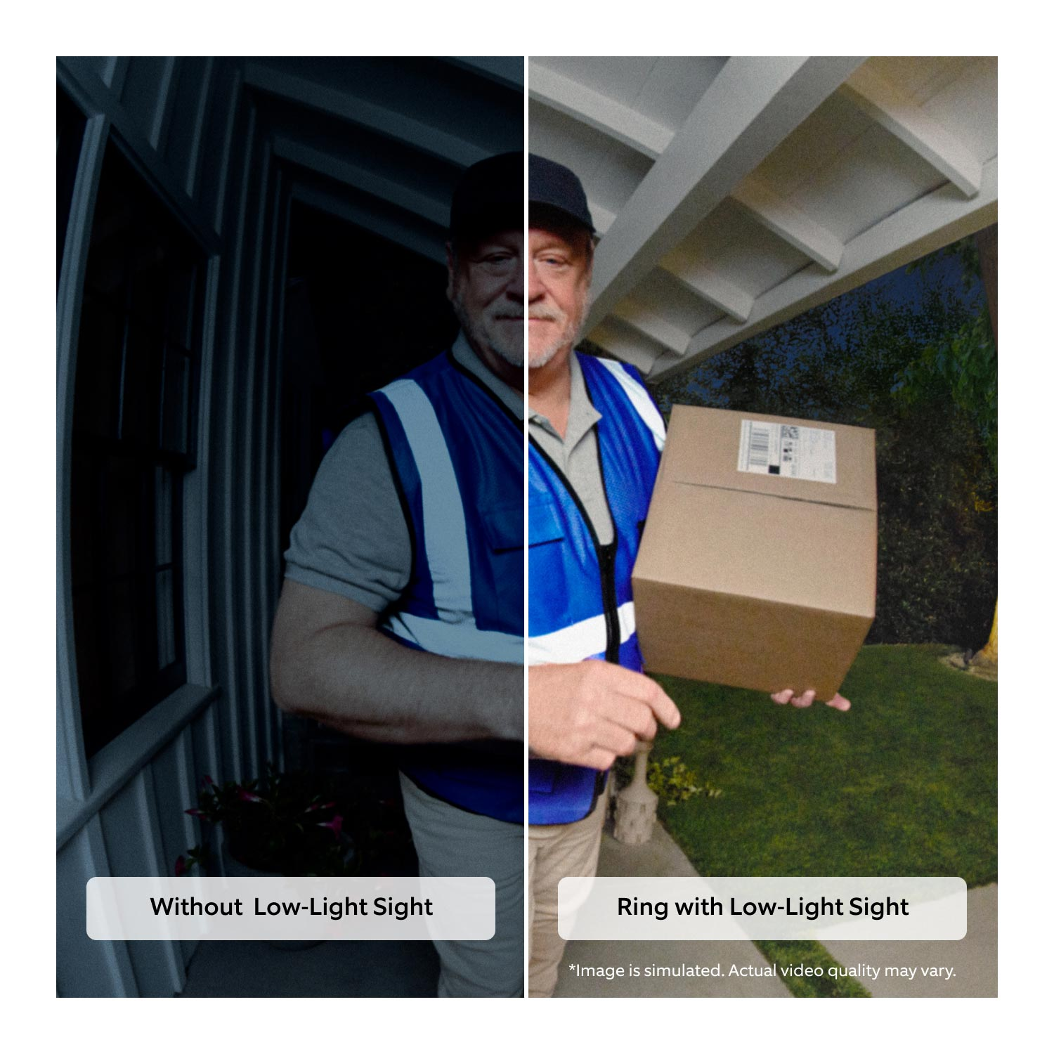 2-pack wired doorbell plus nyeste model med retinal 2k