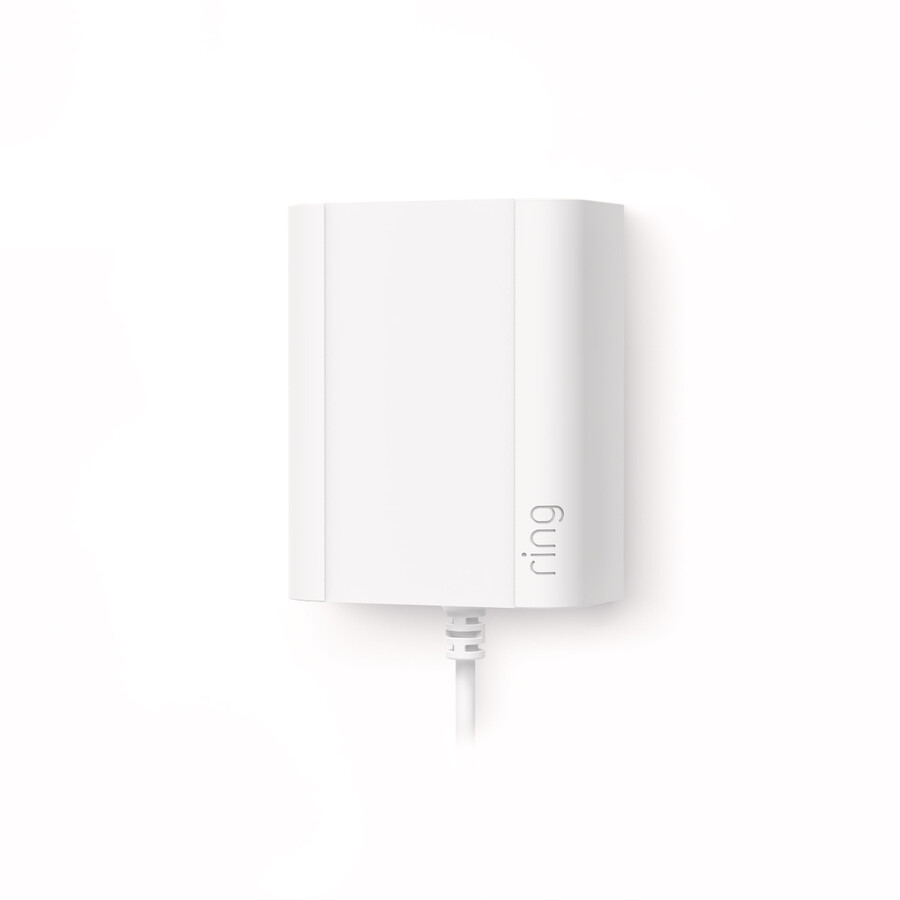 ring video dørklokke plug-in adapter