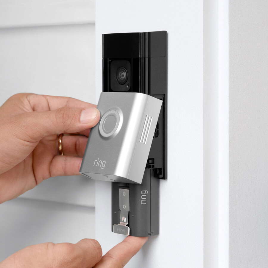 batteridørklokke plus videodørklokke
