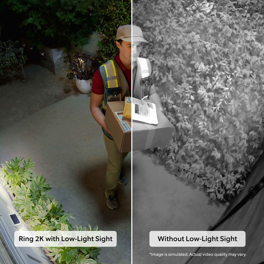 outdoor cam plus - 2k indendørs udendørs sikkerhedskamera